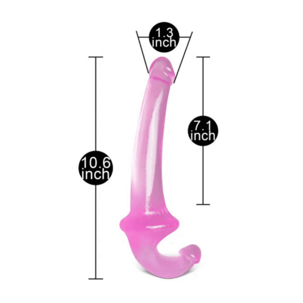 Double-Headed Strapless Strap-On Dildo - image number 3