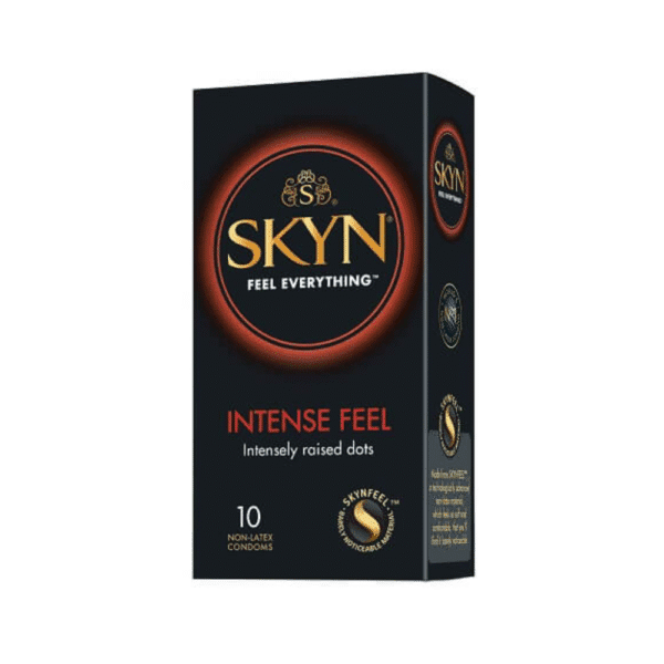Mates SKYN Intense Feel Dotted Non-Latex Condoms (10 Pack)