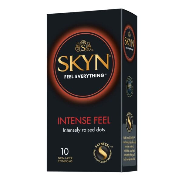 Mates SKYN Intense Feel Dotted Non-Latex Condoms (10 Pack)