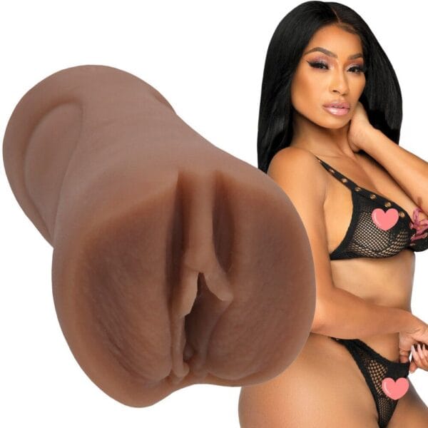 Doc Johnson Signature Strokers Karlie Redd Realistic Pocket Pussy - image number 1