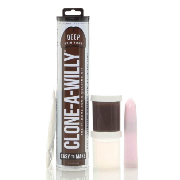 Clone-A-Willy Cast Your Own Personal Vibrator Dark Skin Tone - image number 1