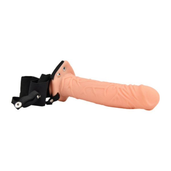 Loving Joy Realistic Unisex Hollow Strap-On 8 Inch - image number 2