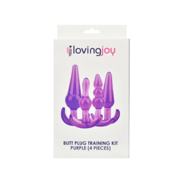 Loving Joy Beginner's Anal Training Butt Plug Kit (4 Piece) - image number 6