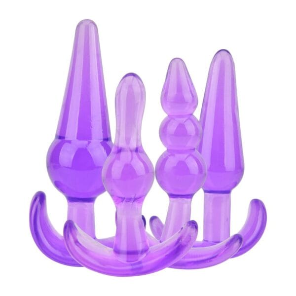Loving Joy Beginner's Anal Training Butt Plug Kit (4 Piece) - image number 1