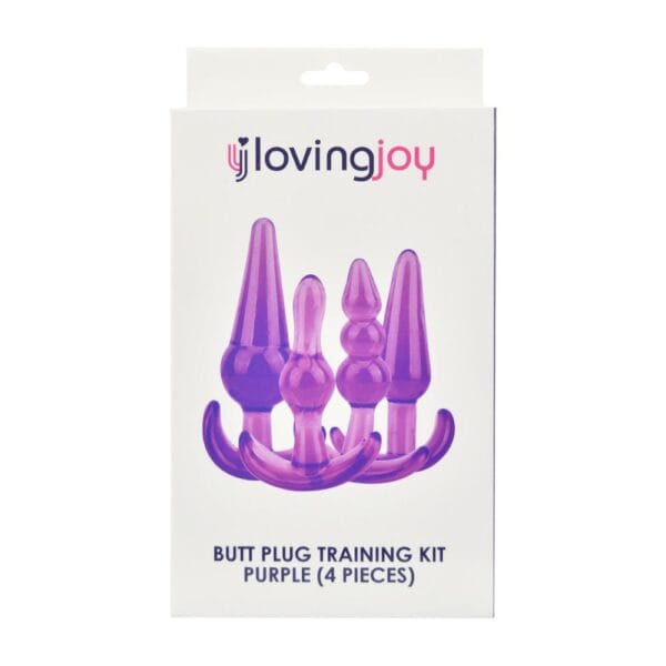 Loving Joy Beginner's Anal Training Butt Plug Kit (4 Piece) - image number 6