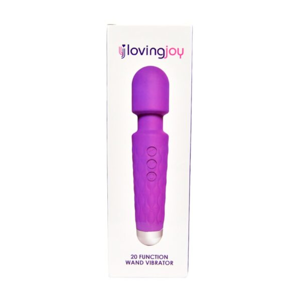 Loving Joy 20 Function Rechargeable Massage Wand Vibrator - image number 4