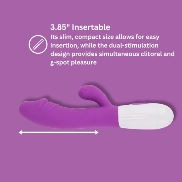 Jessica Rabbit 10 Function Semi-Realistic Slim Rabbit Vibrator - image number 5