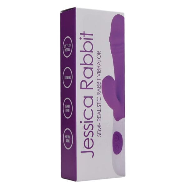 Jessica Rabbit 10 Function Semi-Realistic Slim Rabbit Vibrator - image number 6