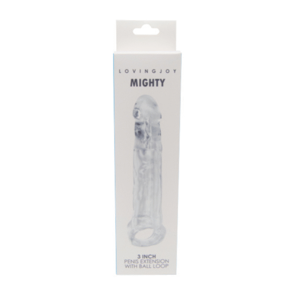 Loving Joy Mighty 3 Extra Inches Penis Extender with Ball Loop - image number 3
