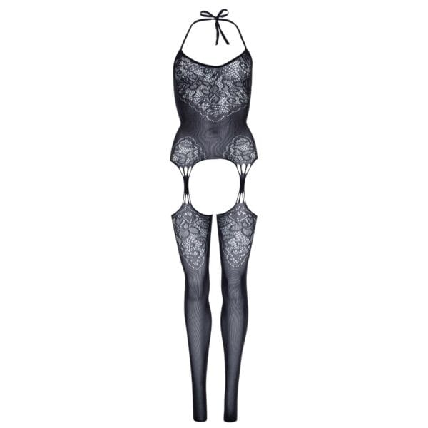 Leg Avenue Lace and Net Suspender Bodystocking - image number 4