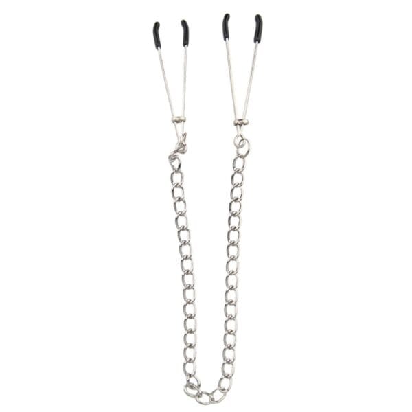 Bound To Please Adjustable Nipple Clamps with Chain - image number 1