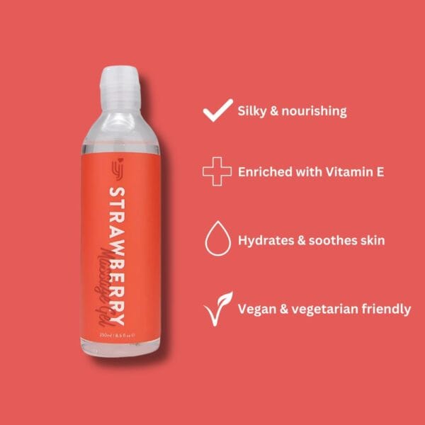 Loving Joy Nourishing and Soothing Strawberry Massage Gel 250ml - image number 2