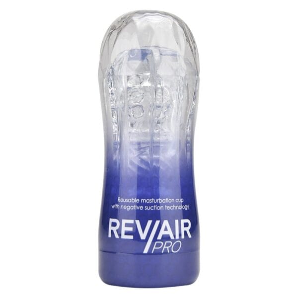 Rev-Air Pro Transparent Reusable Male Masturbation Cup - image number 1