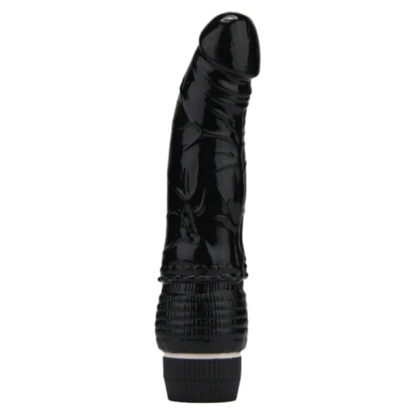 Loving Joy Black Realistic Dildo Vibrator 7 Inch - image number 1