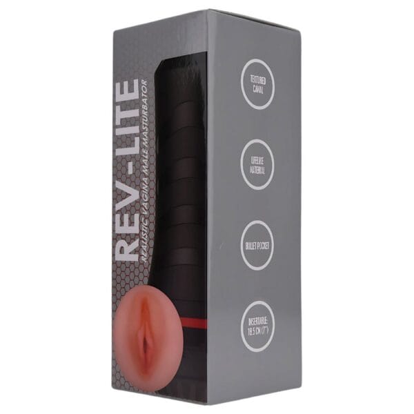 Rev-Lite Realistic Vagina Male Masturbator - image number 3