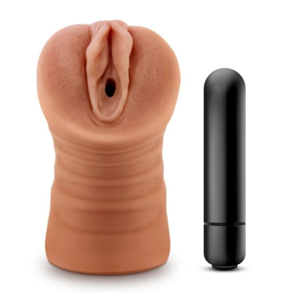 Julieta Vibrating Realistic Pussy Male Masturbator - image number 1