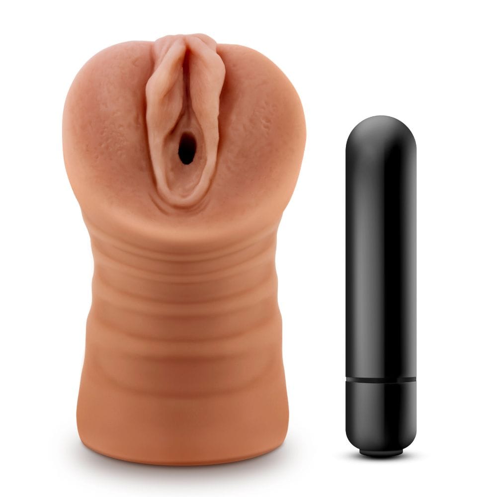 Julieta Vibrating Realistic Pussy Male Masturbator - image number 1