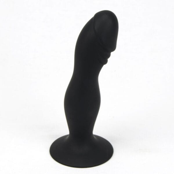 Loving Joy Curved Silicone Suction Cup Dildo 6 Inch – image number 2