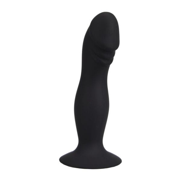 Loving Joy Curved Silicone Suction Cup Dildo 6 Inch – image number 1
