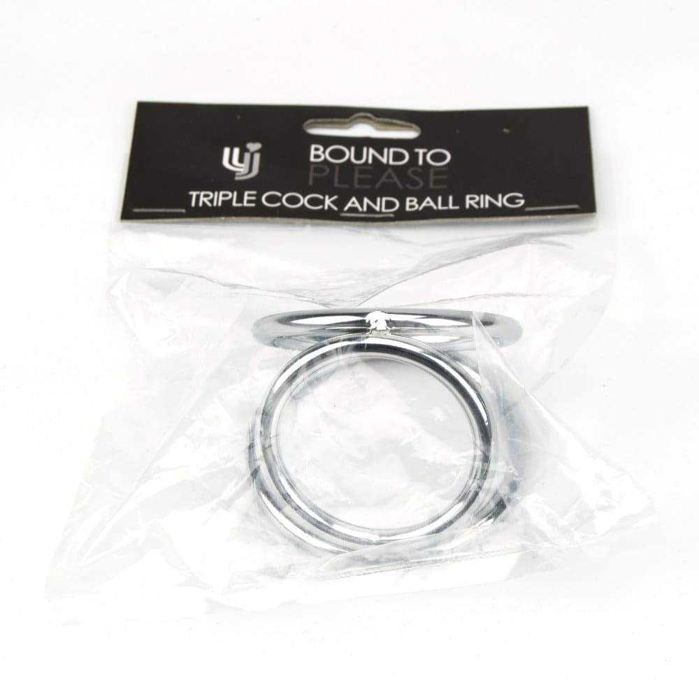 Bound to Please Triple Cock and Ball Ring – image number 4