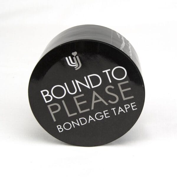 Bound to Please Black Bondage Tape 20m Roll – image number 1
