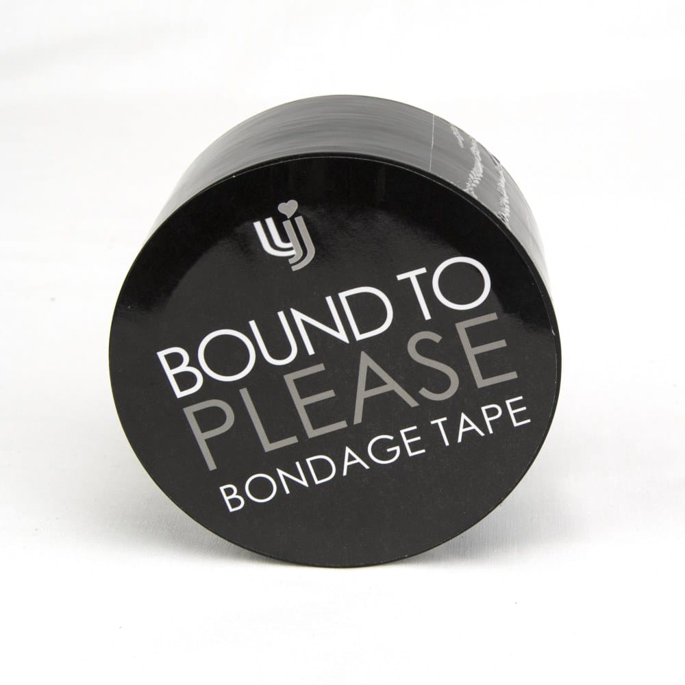 Bound to Please Black Bondage Tape 20m Roll – image number 1