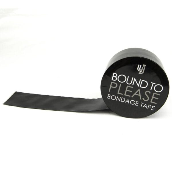 Bound to Please Black Bondage Tape 20m Roll – image number 2