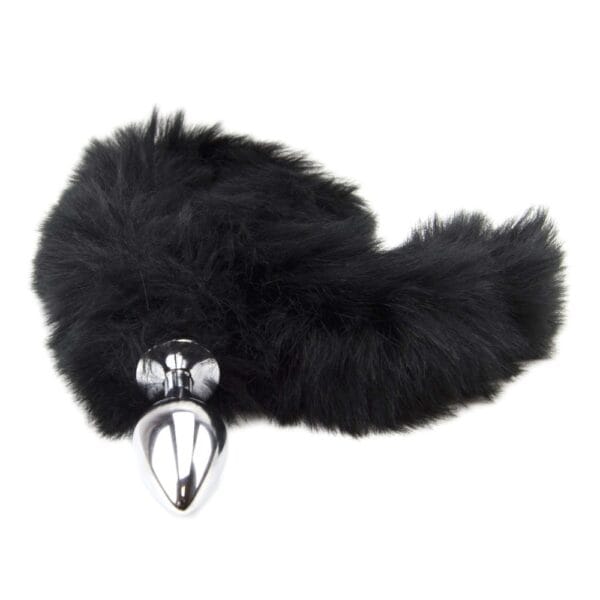 Furry Fantasy Black Panther Tail Butt Plug – image number 3