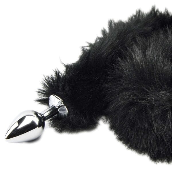 Furry Fantasy Black Panther Tail Butt Plug – image number 4