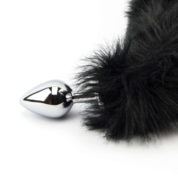 Furry Fantasy Black Panther Tail Butt Plug – image number 5