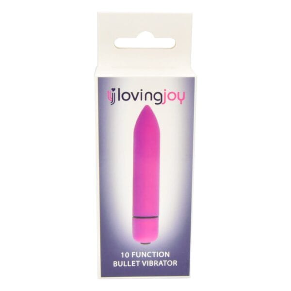 Loving Joy 10 Function Purple Bullet Vibrator – image number 4