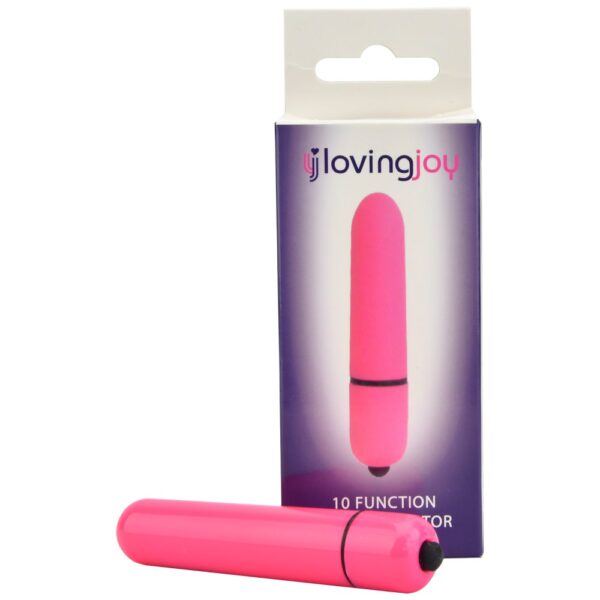 Loving Joy 10 Function Pink Bullet Vibrator – image number 3