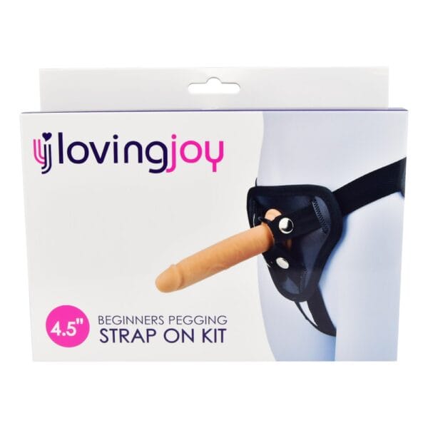 Loving Joy Beginners Pegging Strap-On Kit with 4.5 Inch Dildo – image number 2