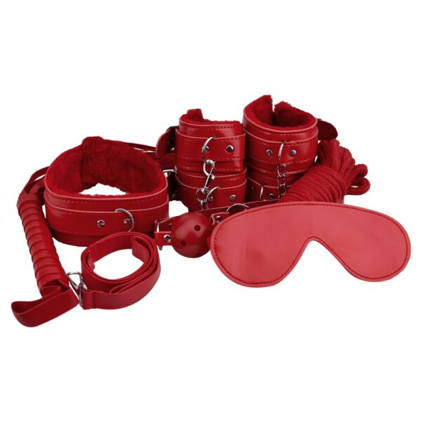 Loving Joy Beginner's Bondage Kit Red 8 Piece – image number 1