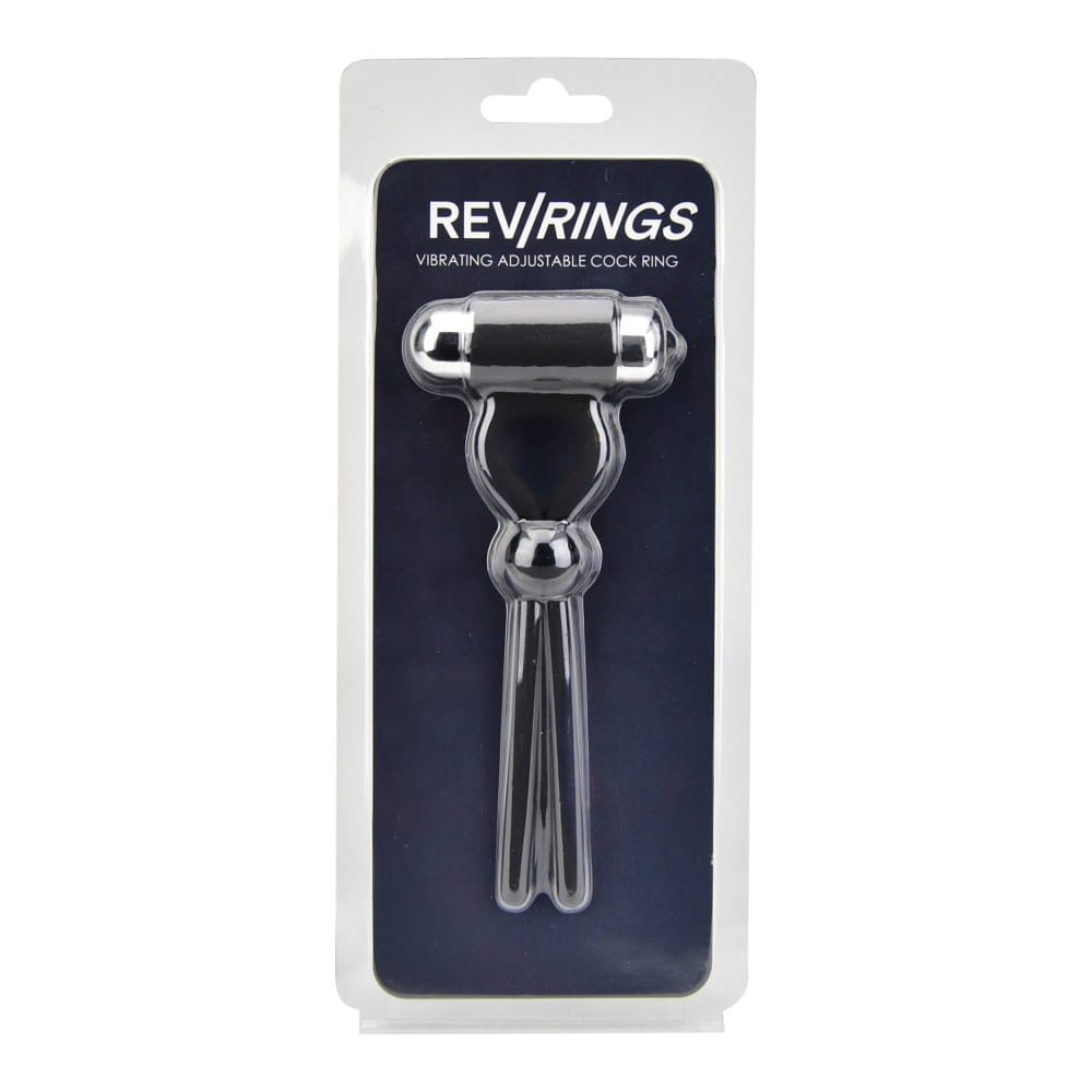Rev Adjustable Vibrating Silicone Cock Ring – image number 3