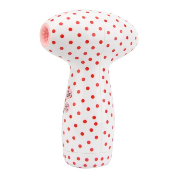 Loving Joy 2 In 1 Suction Vibrator Polka Dot – image number 1