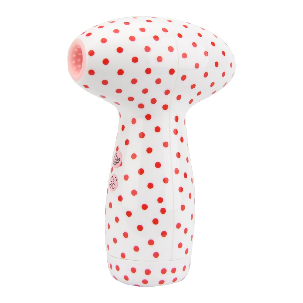 Loving Joy 2 In 1 Suction Vibrator Polka Dot – image number 1
