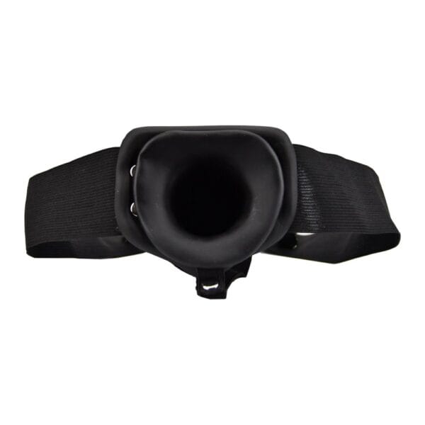 Loving Joy 9 Inch Hollow Strap-On Black – image number 4