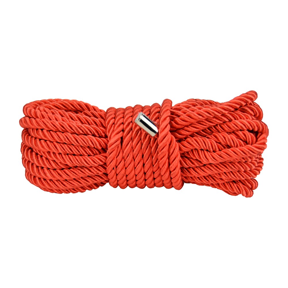 Bound to Please Silky Bondage Rope 10m Red – image number 1