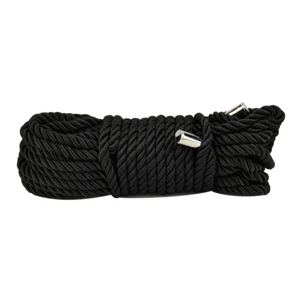 Bound to Please Silky Bondage Rope 10m Black – image number 1