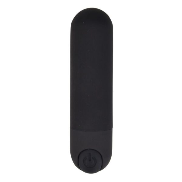 Loving Joy 10 Function Rechargeable Black Bullet Vibrator – image number 1