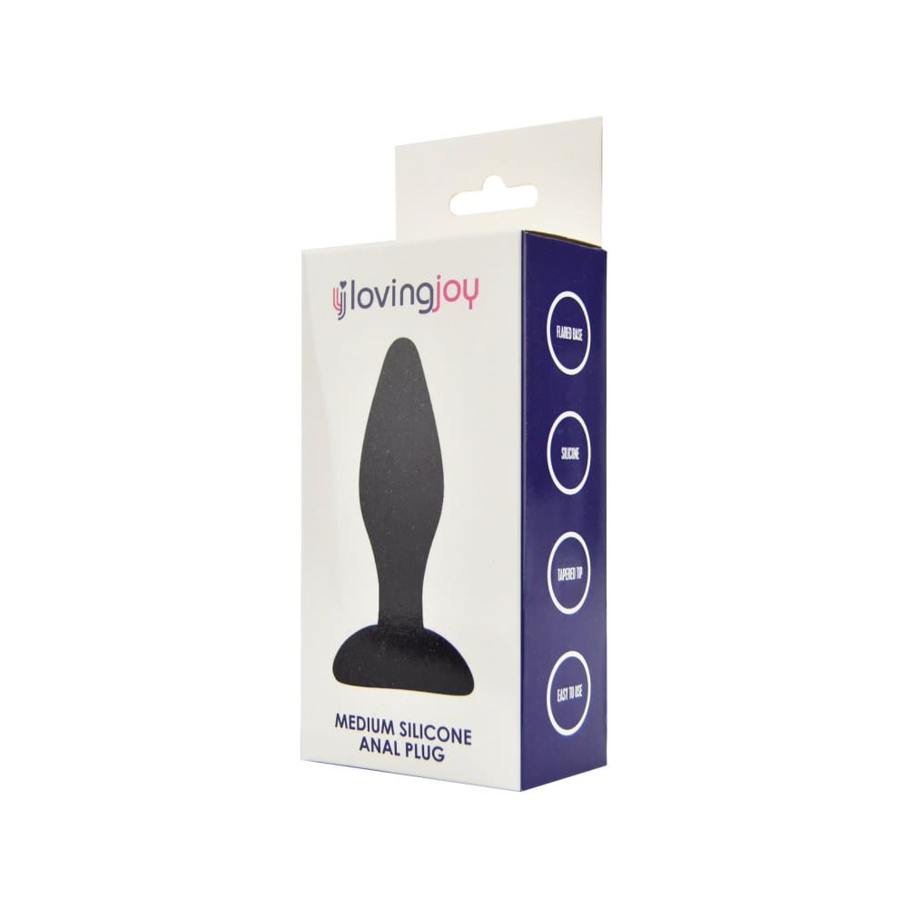 Loving Joy Silicone Anal Plug Medium – image number 4