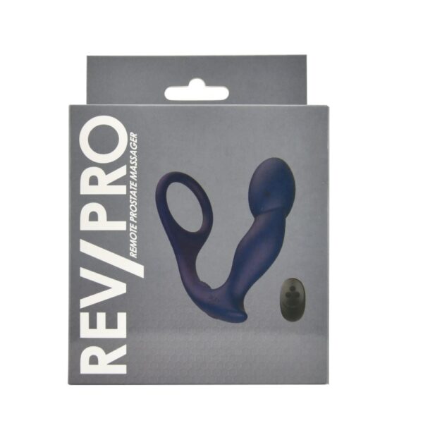 Rev-Pro Remote Controlled Silicone Prostate Massager – image number 4