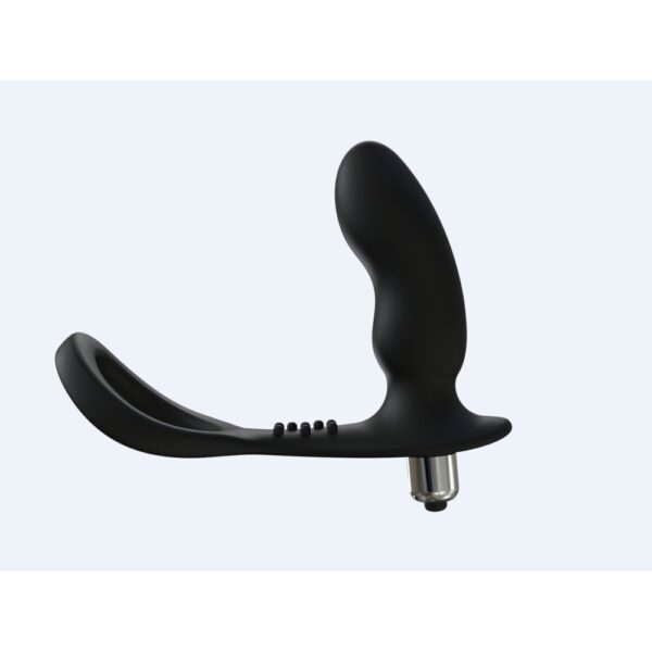 Rev-Pro Vibrating Prostate Massager with Cock Ring – image number 1