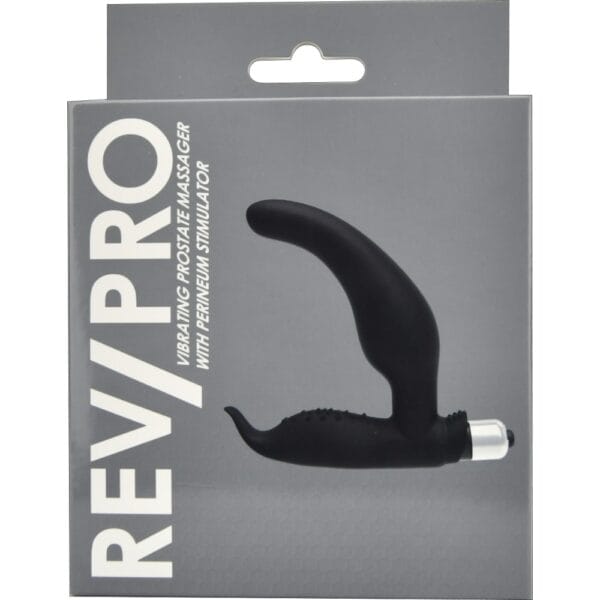 Rev-Pro Vibrating Prostate Massager With Perineum Stimulator – image number 2