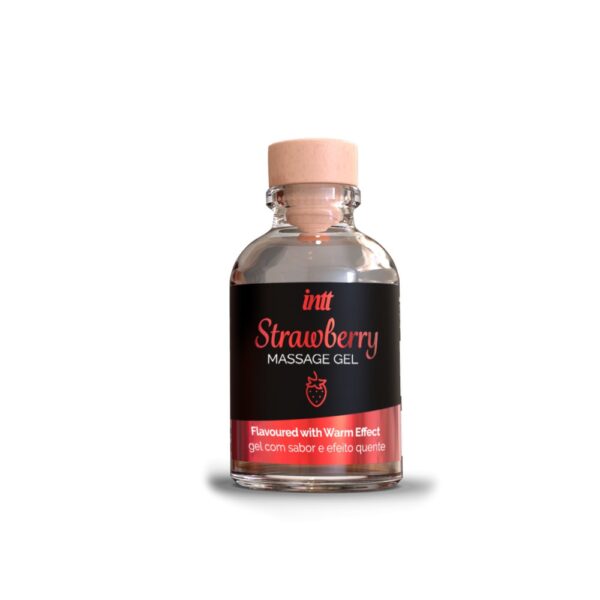 Intt Strawberry Flavoured Warming Massage Gel 30ml – image number 2