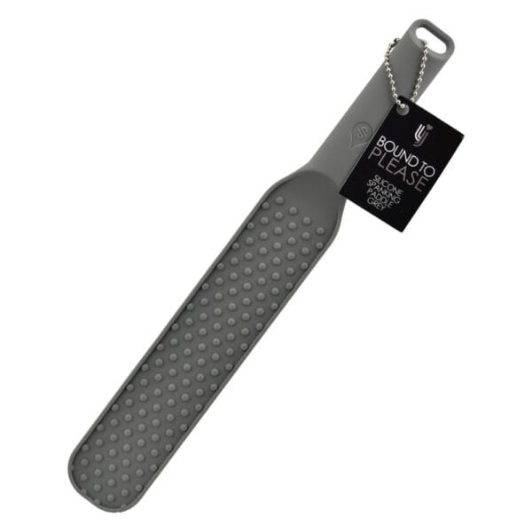 Bound to Please Silicone Spanking Paddle Grey – image number 1
