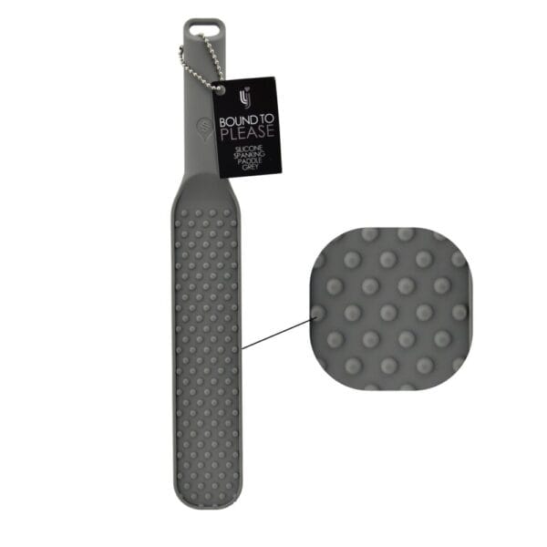 Bound to Please Silicone Spanking Paddle Grey – image number 4