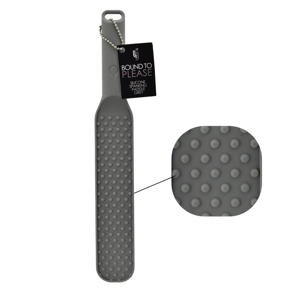 Bound to Please Silicone Spanking Paddle Grey – image number 4