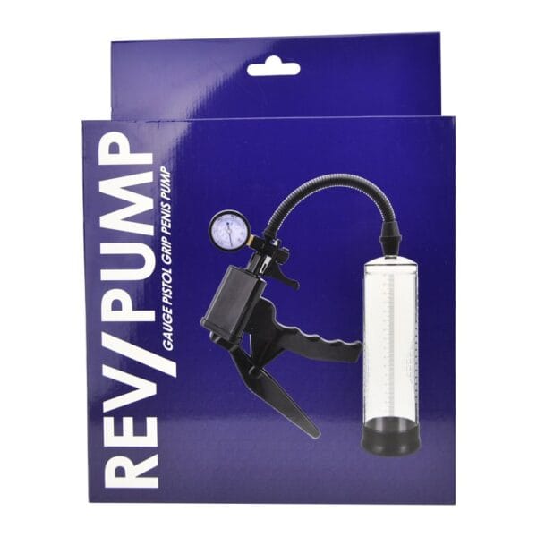 Rev Gauge Pistol Grip Penis Pump – image number 5